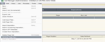 Prinergy 9.0 > Renaming page sets > RenamePageSets3.png