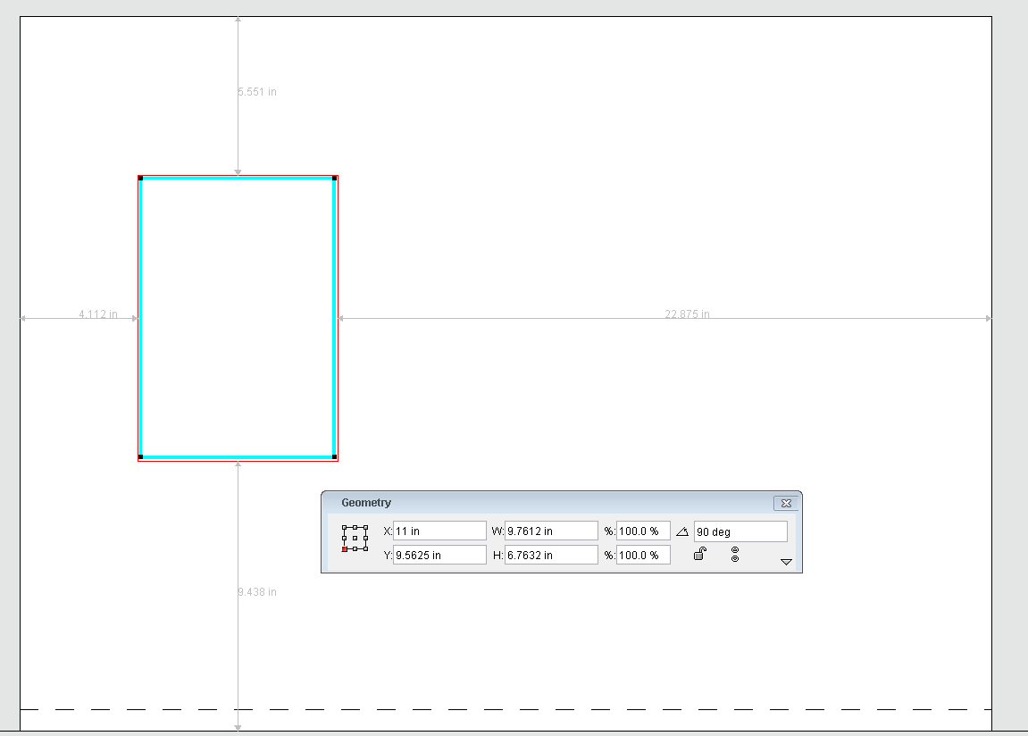 Pandora training > Objectif 3 – Créer une mini-maquette et positionner une instance sur le substrat > LowerLeftCornerOfDummyArtorkSelected.png