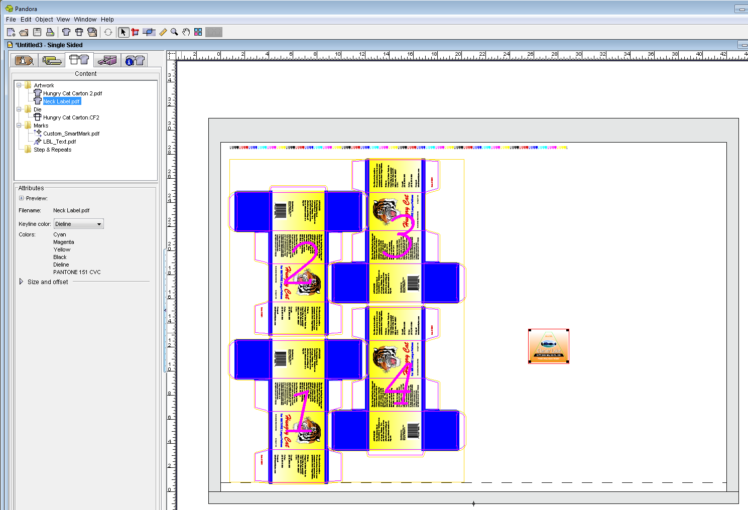 Pandora training > Objective 6—Add and position independent PDF artwork > AddIndependentArtwork.png