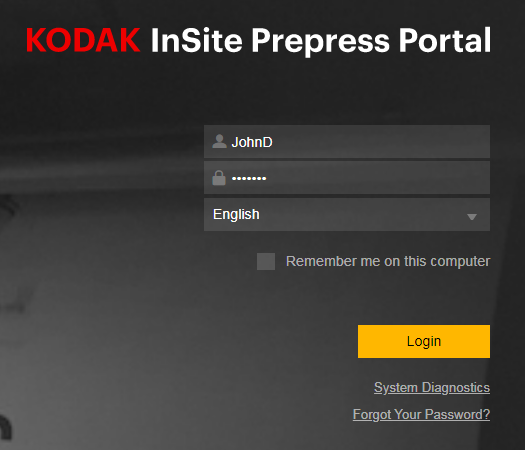 IPP 9.5 > Logging on and off > login1.png
