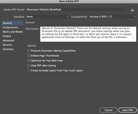 Pandora 10.0 > Saving the mark as a PDF file from Adobe Illustrator CC > General_Compatibility_Options.jpg