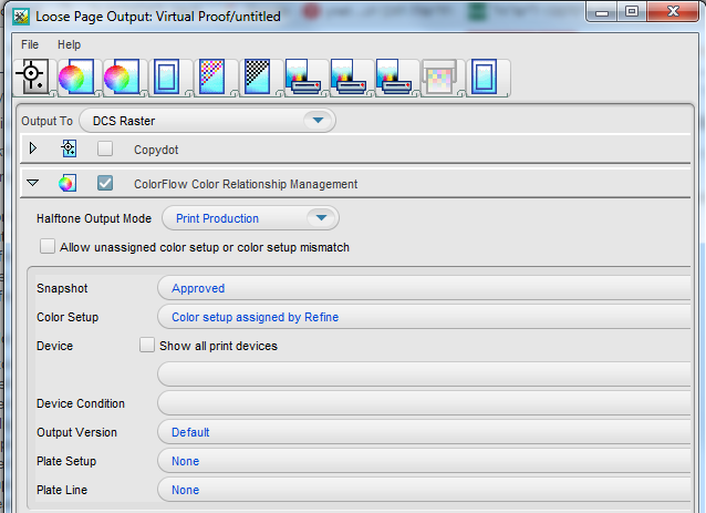 Prinergy Workflow Activity Guide > Create output using ColorFlow > Updated_Color_Flow_for7.5_Output.png