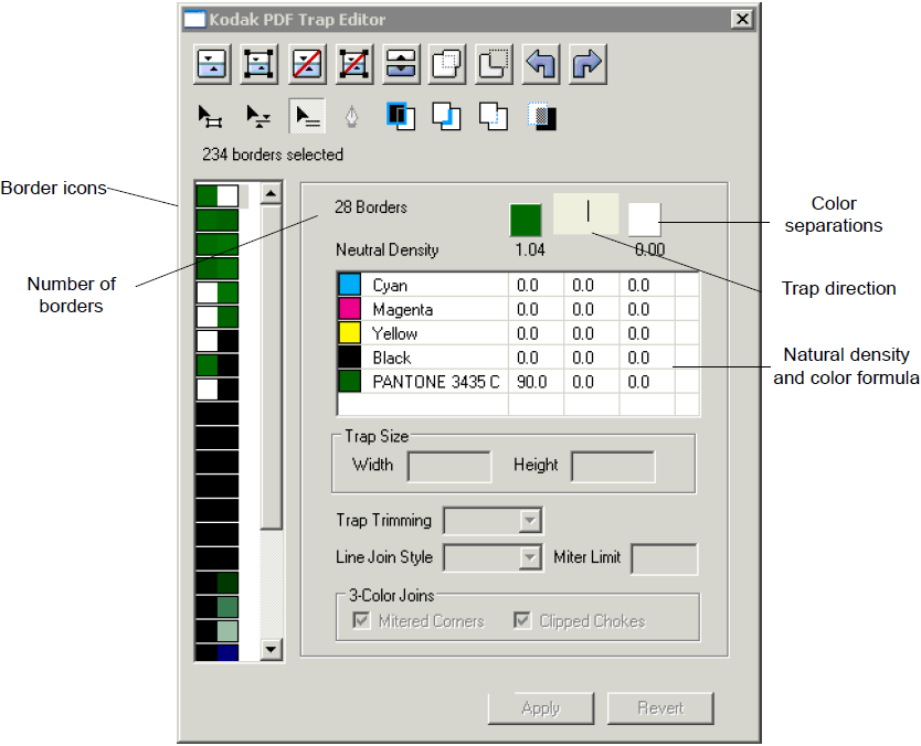 Prinergy Client Guides 11.0 > Checking a border's properties > view_borders.png