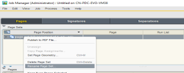 Prinergy 11.0 > Renaming page sets > RenamePageSet2.png