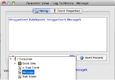 Prinergy Training > Add an exception handler > Parameter_Value.png