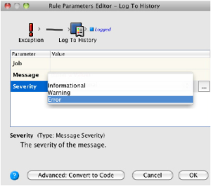 Prinergy Training > Add an exception handler > Rule_parameter_editor.png